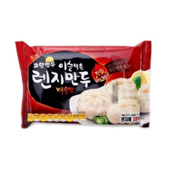 해태제과 이슬먹은 렌지만두 매운맛 180g (1개)_이미지