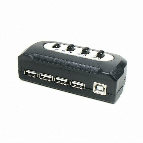 라이트컴 COMS 4:1 USB 수동 선택기 (LC054-1)