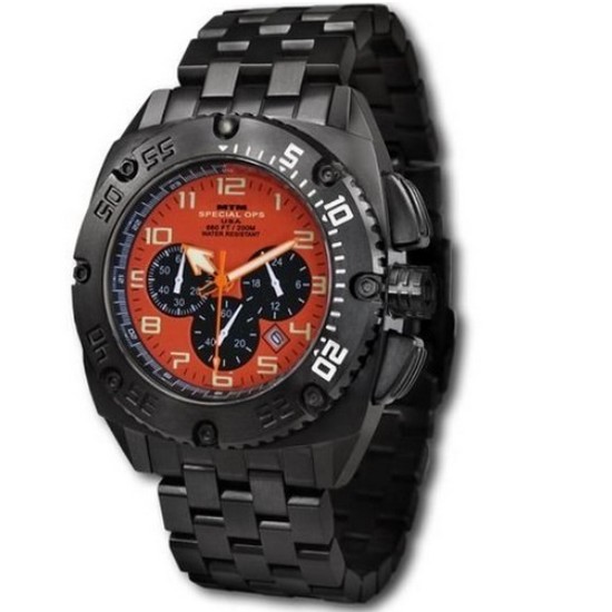 MTM 페트리어트 위드 오렌지 다이얼 (블랙)_이미지