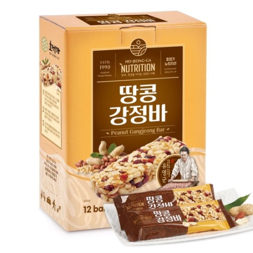 호정가 땅콩강정바 12개입 (1개)_이미지