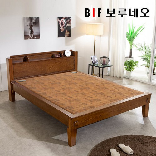 BIF보루네오 YS337 수면케어 온돌 흙침대 Q (황토볼)