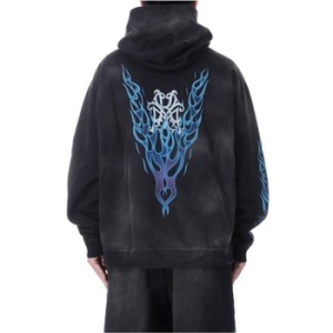 �ƹ� ī�̾� ���� �ĵ� ���� K YA KMY-FIRE Distressed Zip Hoodie G14HD075