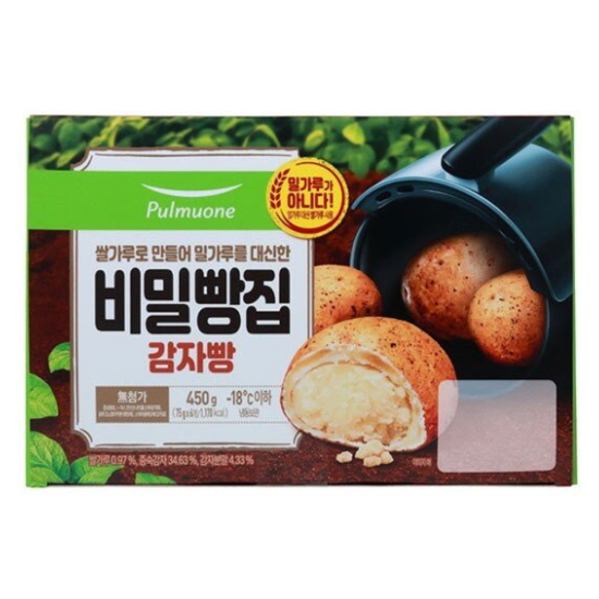 풀무원 비밀빵집 감자빵 450g (4개)