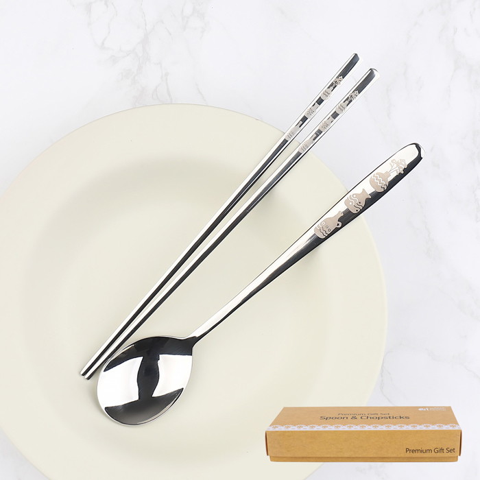 블룸엣홈 포슬린 레이저 한식수저세트 (10인)_이미지