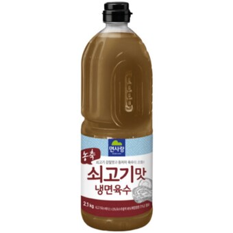 면사랑 농축 쇠고기맛 <b>냉면</b><b>육수</b> 2.1kg