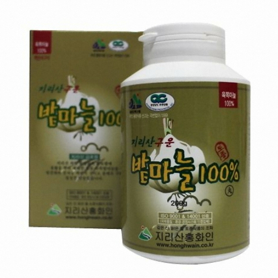 지리산홍화인 구운 밭마늘 환 200g (1개)_이미지