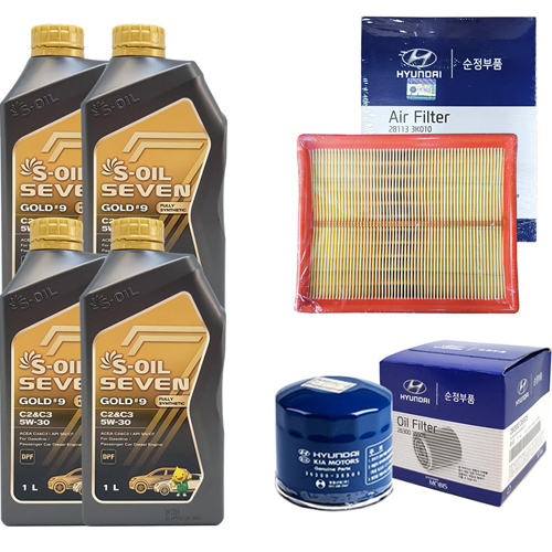 에쓰오일 세븐골드 5W30 + 순정필터 NF쏘나타트랜스폼 2.0 가솔린
