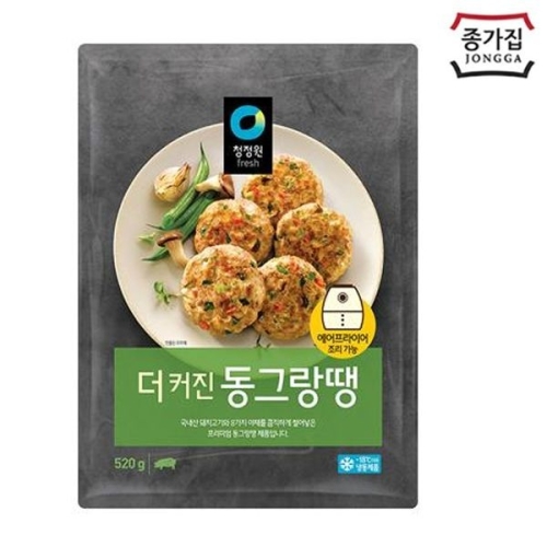 대상 청정원 더커진 동그랑땡 520g (5개)_이미지