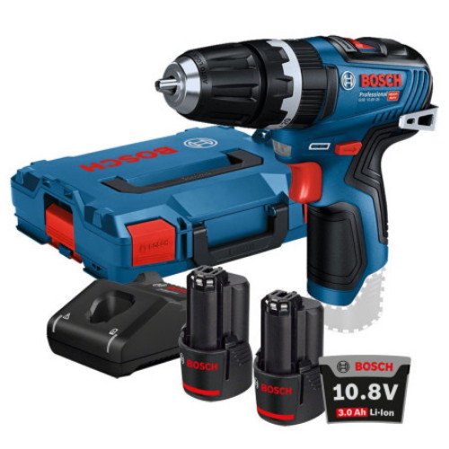 보쉬 GSB 10.8V-35 (3.0Ah, 배터리 2개)