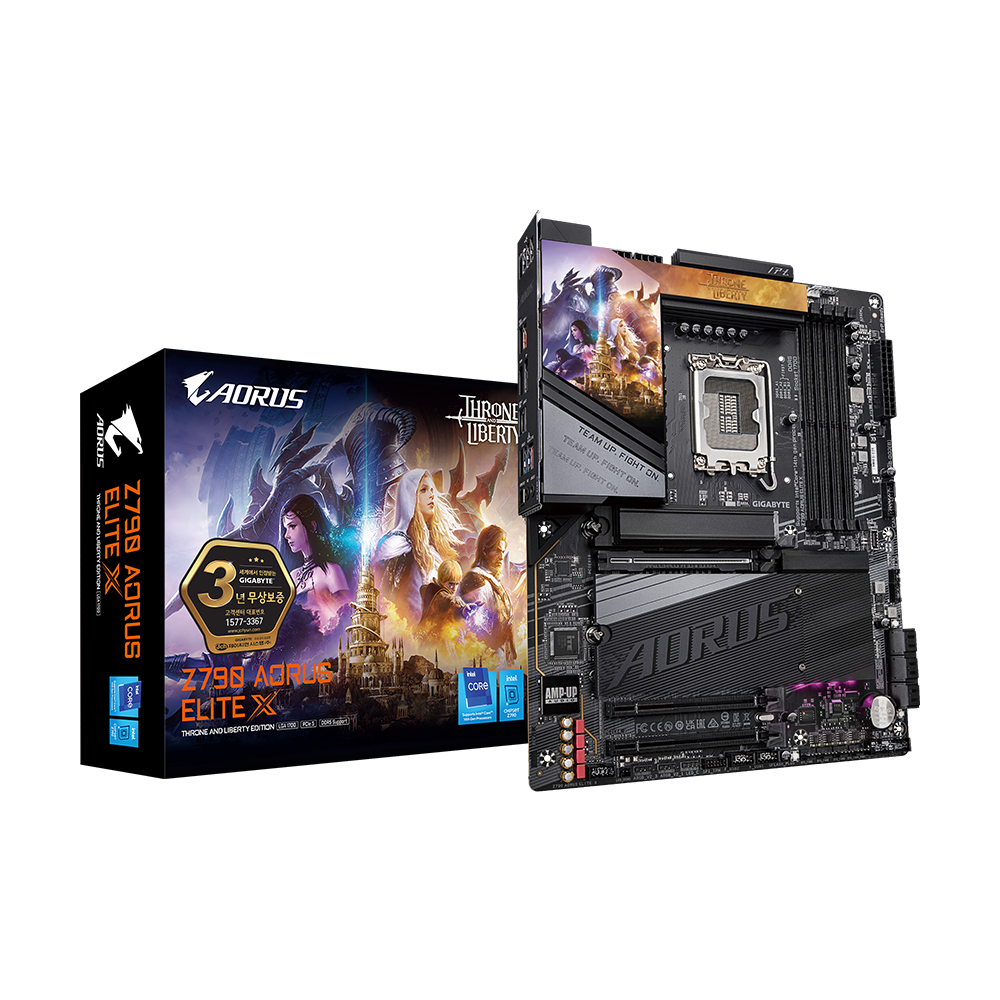 GIGABYTE Z790 AORUS ELITE X THRONE AND LIBERTY EDITION 제이씨현_이미지