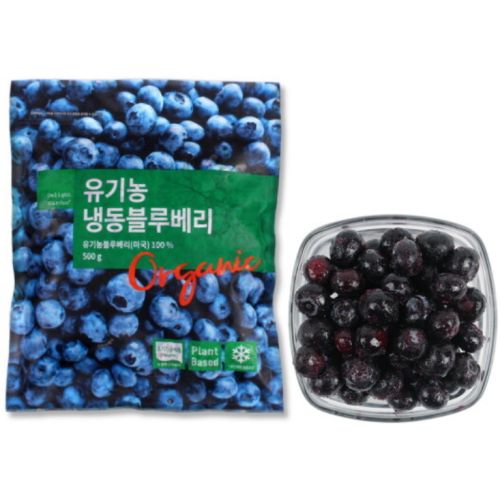 솜인터내셔널 딜라잇가든 유기농 냉동 블루베리 500g (1개)