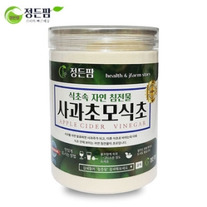 사과초모식초 250g 정든팜 밀폐통제품 사과초모분말