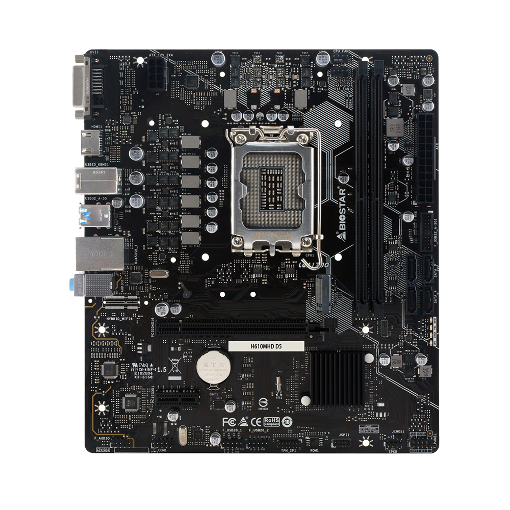 BIOSTAR H610MHD D5 제이씨현 (중고)_이미지