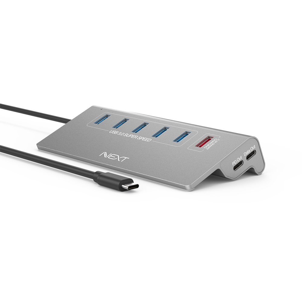 이지넷유비쿼터스 넥스트 NEXT-331TC-PD (8포트/USB 3.0 Type C)_이미지