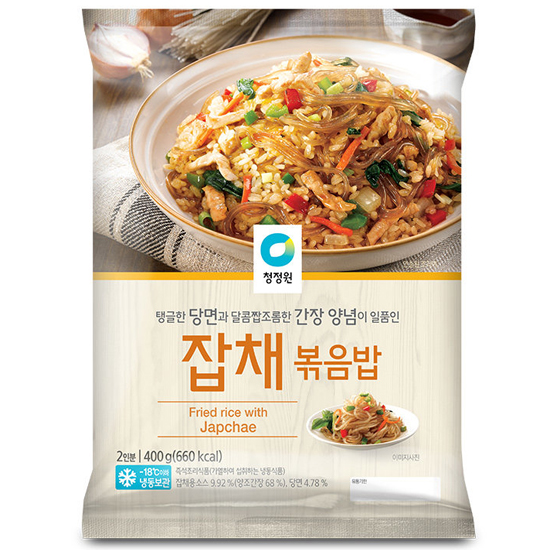 대상 청정원 중화풍 잡채볶음밥 400g (1개)_이미지