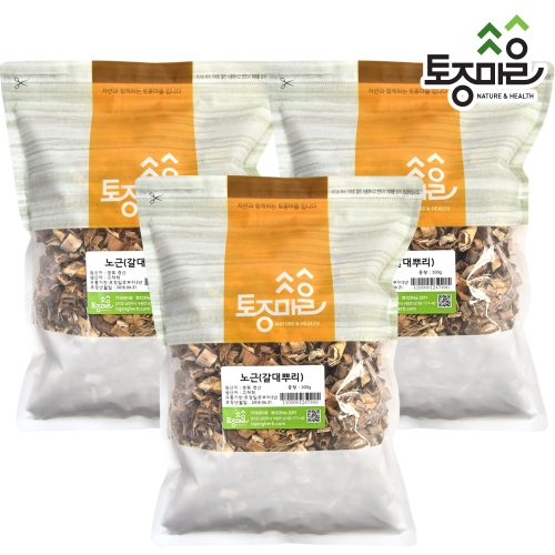  토종마을 국산 노근 갈대뿌리 300g X 3개