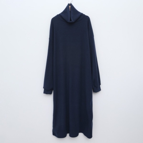 아이우먼 터틀폴라넥오버핏원피스 GRQ249M401 빅사이즈