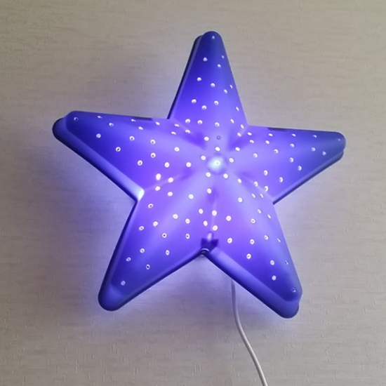 LED 별모양 벽등 25W