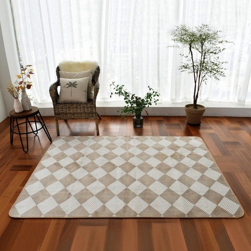 효성카페트 래디우스 카빙 극세사 러그 카페트 (230x160cm)_이미지