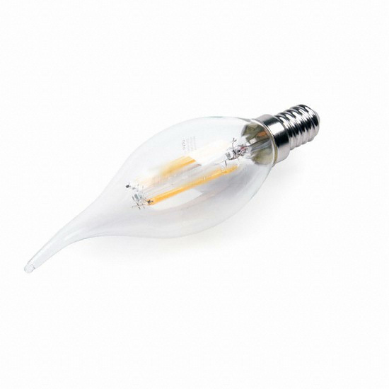 씨티오 LED COB E17 프레임 촛대구 전구색 3W (5개)_이미지