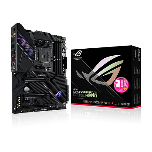 ASUS ROG CROSSHAIR VIII DARK HERO STCOM이미지입니다. 누르면 해당 게시물로 새창이동합니다.