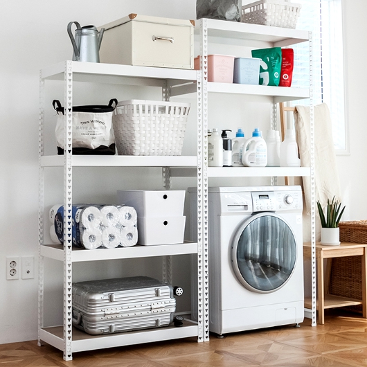 하트랙 무소음 무볼트 2단 앵글선반 400x400 (150cm(높이))_이미지