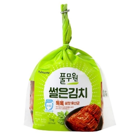 풀무원  톡톡 썰은김치 1kg (1개)