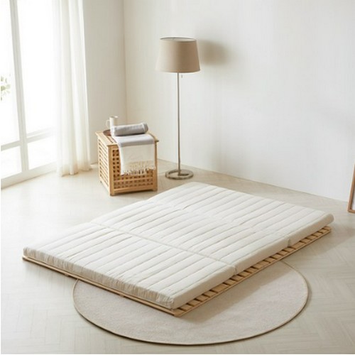 더코이즈 벨기에 아틸라트 라텍스 3단 접이식 매트리스 Q (7cm)_이미지