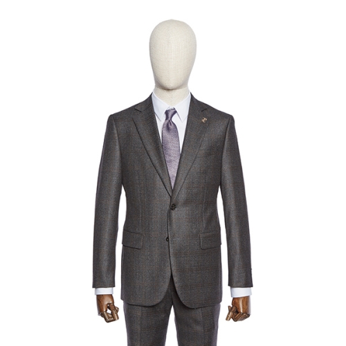 빨질레리 F/W 이토마스원단 다크그레이글렌체크 캐시미어혼방 정장 PNCMSJ07A