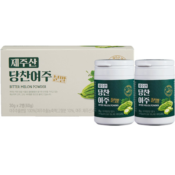 글로벌비엠에스 제주산 당찬 여주분말 30g 2개입 세트