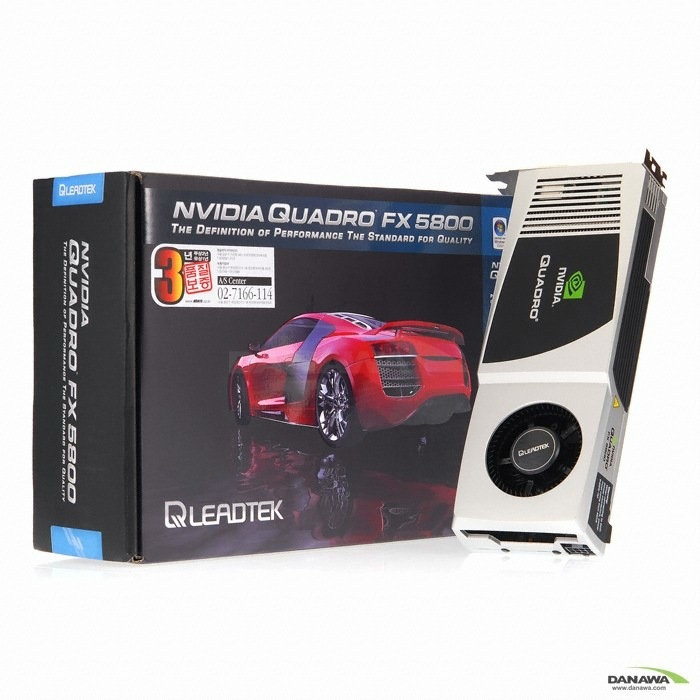 NVIDIA 쿼드로 FX 5800 512MB ABKO_이미지