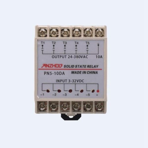 테이트 PN5-10DA 5 그룹 Din 레일 SSR 5중 5개 입력 332VDC 출력 24380VAC 단상 DC 솔리드 스 릴레이_이미지