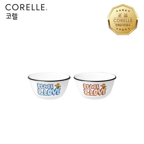 피너츠 75주년 에디션 미니볼 2P 세트 (블루+레드)