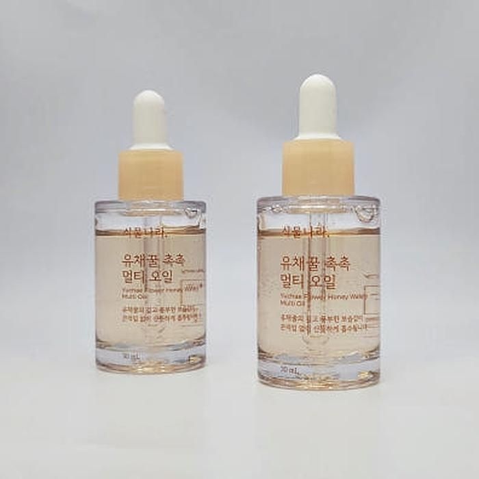 식물나라 유채꿀 촉촉 멀티오일 30ml (4개)_이미지