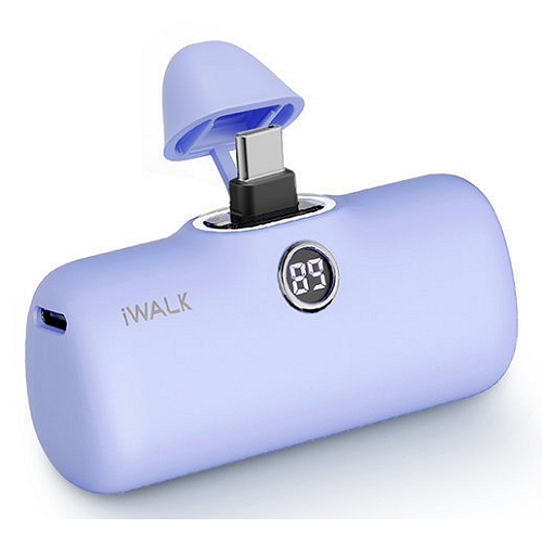 U2O iWALK USB타입C PD 미니 도킹형 보조배터리 DBL5000PC 4800mAh