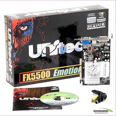 유니텍전자 지포스FX 5500 128MB 128bit Emotion_이미지