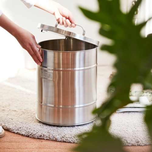 밧드야 18-8 풀스텐 쌀통 10kg_이미지