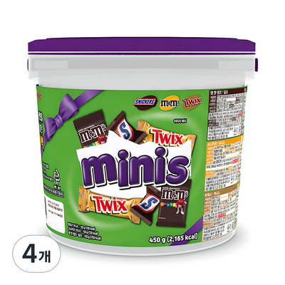 마즈 믹스드 기프팅 버켓 450g (4개)_이미지