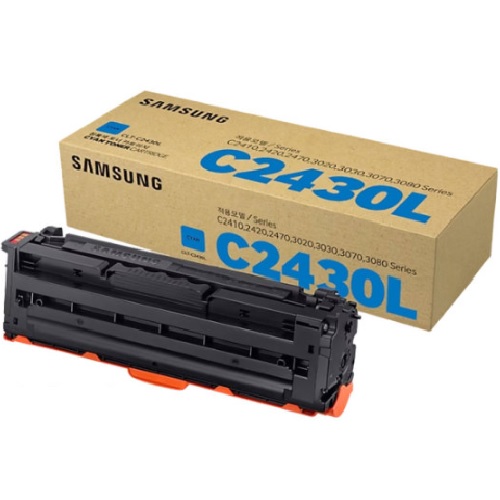 삼성전자 정품 CLT-C2430L 파랑 폐토너반납