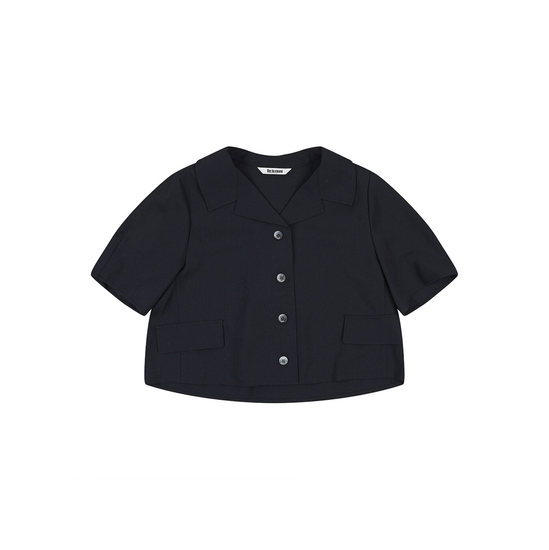 에꼴드파리 드라로얄 카라넥 반팔 자켓_RB35WJAM1