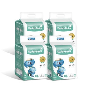 대디베이비 골드 기저귀 팬티형 특대형-남아용 (72매)