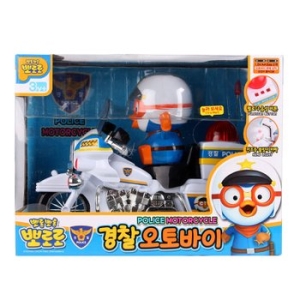 바니랜드 뽀로로 경찰오토바이_이미지