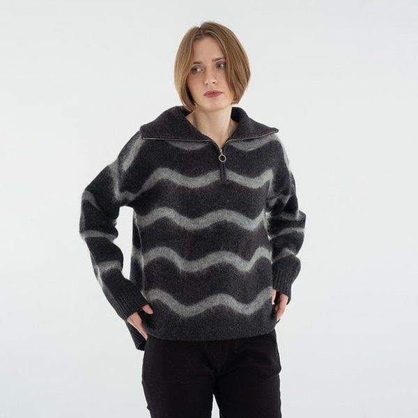 리오벨 양털 반집업 니트스웨터 1079900