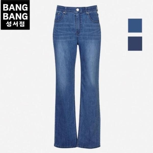 HC04 봄여름남성일자 밑위긴스판얇은청바지 콘듀라 인밴드하이라이즈 편한 S46130595