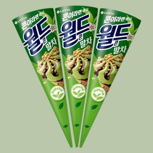 롯데제과 월드콘 말차 160ml (3개)_이미지