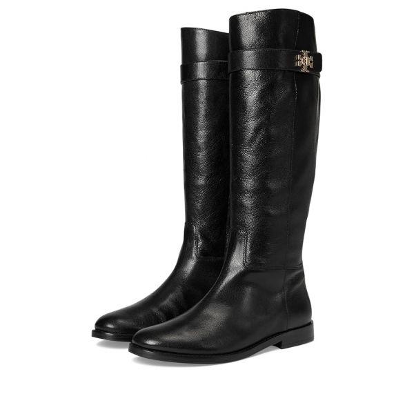 토리버치 우먼 Turnlock Riding 부츠 퍼펙트 블랙 10971895