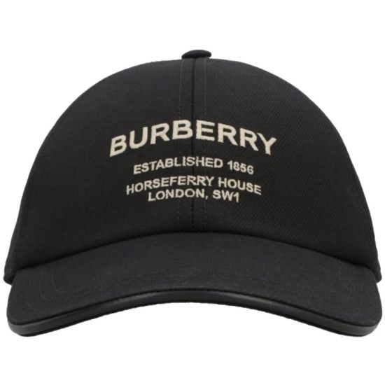 버버리 로고 엠브로이더리 베이스볼 캡 8068034