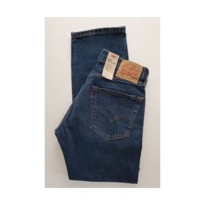 리바이스 리바이스바디웨어 NEW 505 1455 Regular Straight Sz 30 x Blue STRETCH Denim Jeans 865710