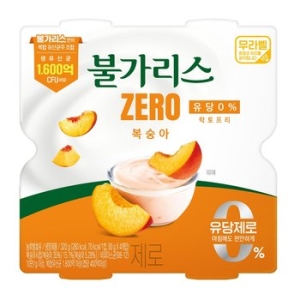 불가리스 제로 복숭아 80g