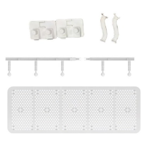 여신 무타공 상하좌우 조절가능 천장형 시스템 에어컨 바람막이 (기본형)